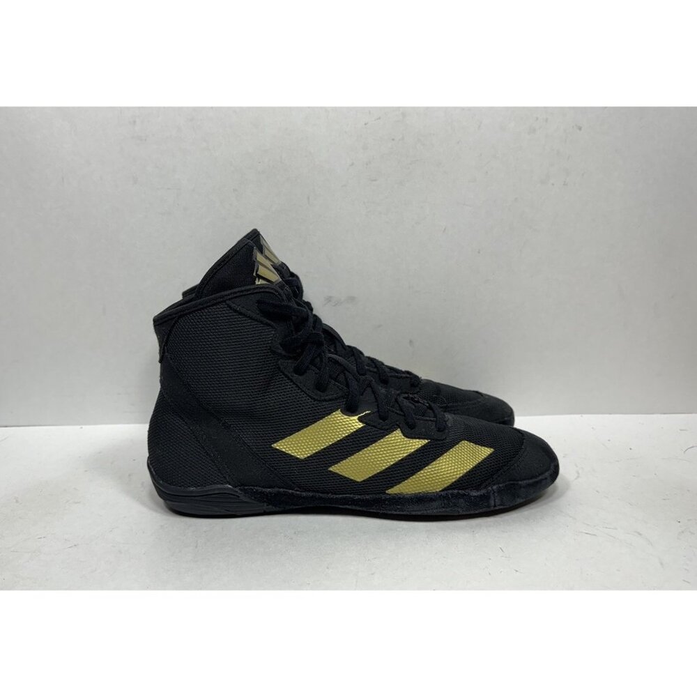 Adidas Adizero Mat Wizard 6 Core Black Gold Metallic IE3207 Men's Size 8‎ Shoes